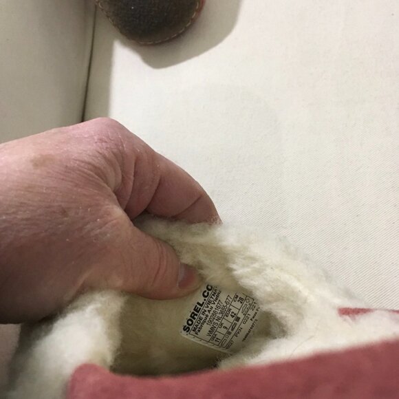 SOREL Women's Rose Dust Nakiska Slide II Size 11 - Picture 6 of 6